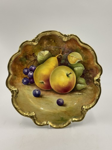 Coalport cabinet plate - a,