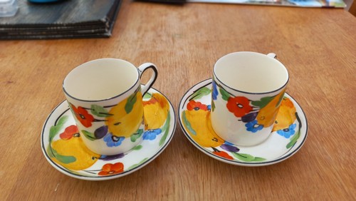English art deco pottery - english,