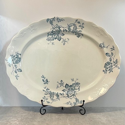 Antique serving plate - antique, platter
