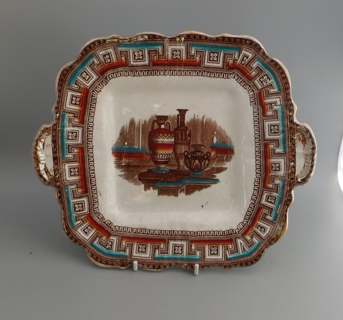 Victorian etruscan vases cake - etruscan,